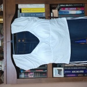 NWT Jeans and Shirt combo No Boundaries XL Peasant Cup Top and Sz 17 Jeans